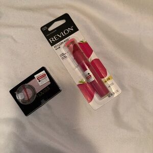 Revlon Pink Lip Balm and Maybelline eyeshadow bundle 🩷❤️